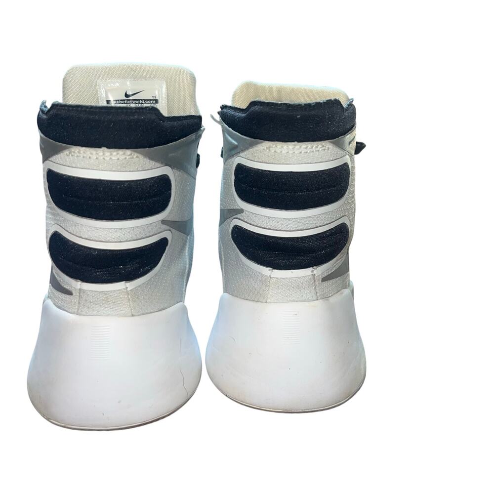 White Silver 2015 Nike Hyperdunk High TopBasketball Sneakers Shoes Size 8 - Picture 5 of 12